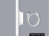 main image for ad LED Desk Lamp Magnetic Hanging Table Lamp for Study Cabinet Light USB Rechargeable Stepless Dimming Dormitory Night Light
