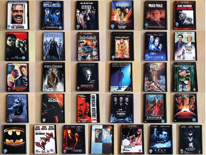 Snap case DVD collection