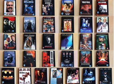 Snap case DVD collection