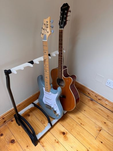 Brand New - 3 Way Guitar Stand - K&M Guardian