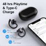 Wireless Earbud Running Headphones, Bluetooth 5.1 Sports Headphones In-Ear with Wireless Earphones Immersive Sound, Bluetooth Earbud IP7 Waterproof, Noise Cancelling, Dual LED Display, 48Hrs Playtime Image 4
