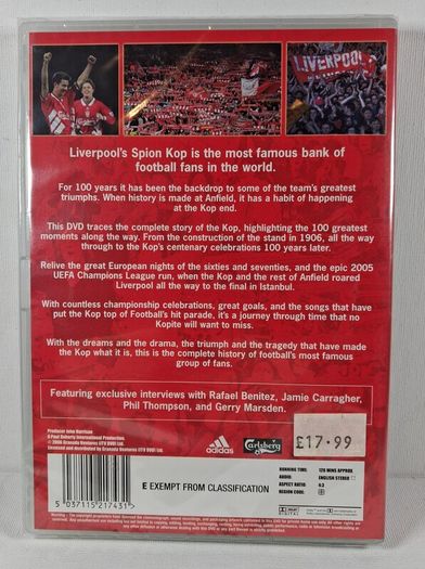 100 greatest moments from the kop dvd