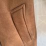 Zara Man Shearling Style Coat carmel sise M Image 8