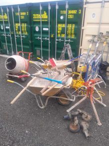 Mixed Building Materials, Drainage Fittings & Construction Equipment