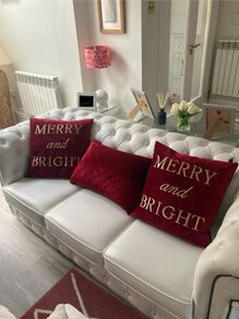 7 Decorative Christmas Cushions - Set of 7