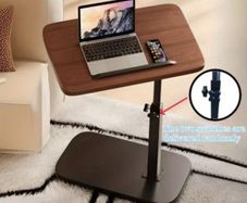 Laptop desk or coffee table tilting for easy work