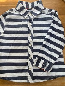 Christmas outfit shirt and trousers AGE 2 Mamas and Papas shirt age cord trousers