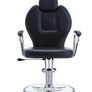 Executive And Adjustable faux leather upholstery barber Chair Hairdressing Equipment Operating Chair Black Image 5