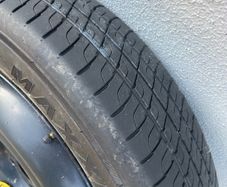 Nissan qashqai spare wheel