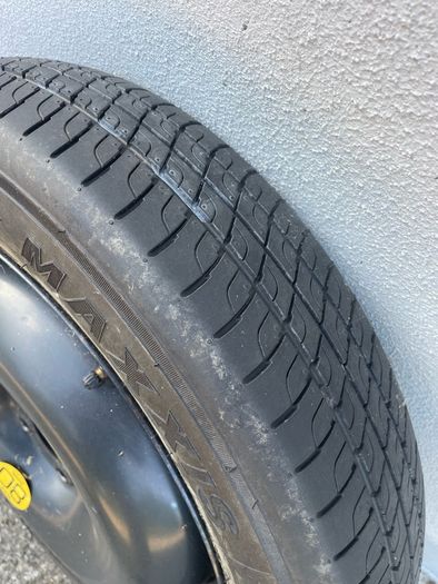 Nissan qashqai spare wheel