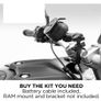 Rider Sat Nav Mount Kit excluding RAM Mount for all Motorcycle Sat Nav Rider Models Image 5