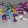 Vintage 2010 Hasbro My Little Pony 8 mini figures Image 3