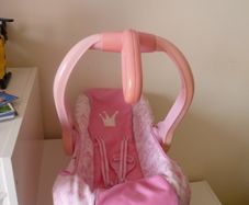 Doll car seat
