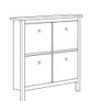 Ikea shoe cabinet Image 2