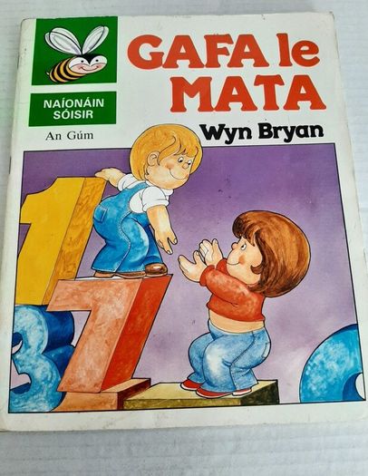 Gaeilge Gafa le Mata vintage school books