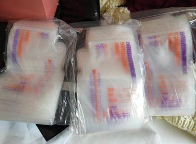 140 Nuliie breast milk storage bags