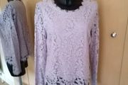 Women's Top Nwt Lilac Lace Size 14
