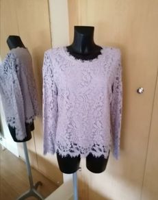 Women's Top Nwt Lilac Lace Size 14