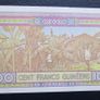 Guinea 2015.100 Francs.West Africa.Uncirculated Banknote. Image 2