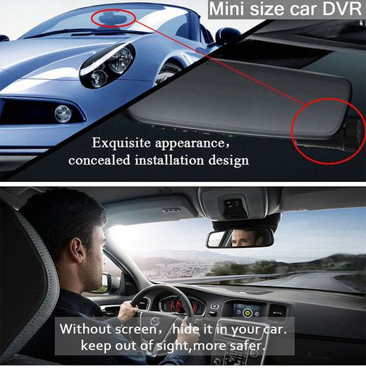 Mini WIFI Dash Cam Full HD Car DVR Camera Video Recorder Night Vision G-sensor