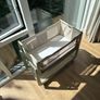 SnuzPod 5 Bedside Crib - Sage - Like New Image 2