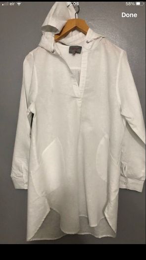 Ladies new beach hoodie size L