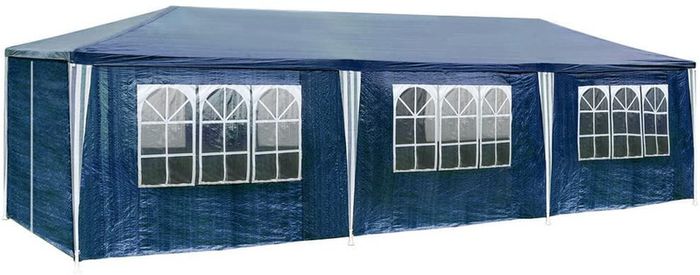 _Gazebo Party Tent, Garden Tent, Event Gazebo - 3 x 9 m, 9 x 3 m + 8 Side Panels