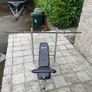 Pro Fitness Adjustable Weight Bench + Barbell Image 2