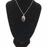 Vintage Sterling Silver Modernist Necklace Image 9