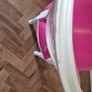 Statement Pink & White Chair Image 5