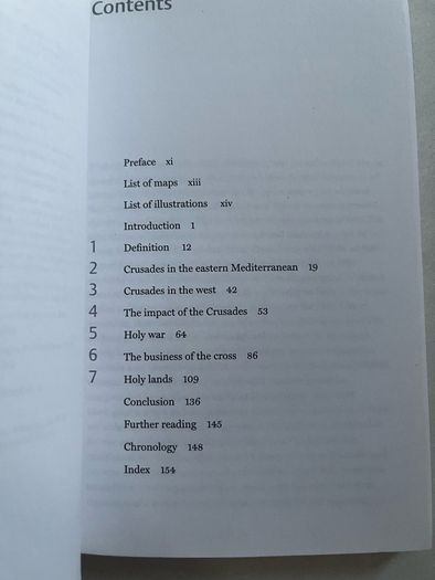The Crusades: A Very Short Introduction