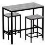 Tall table with 2 stools Image 2
