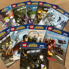 Lego Super Heroes - Early Readers - Phonics x 10