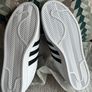 Adidas Superstars - UK 10 white - unworn - black stripe Image 5