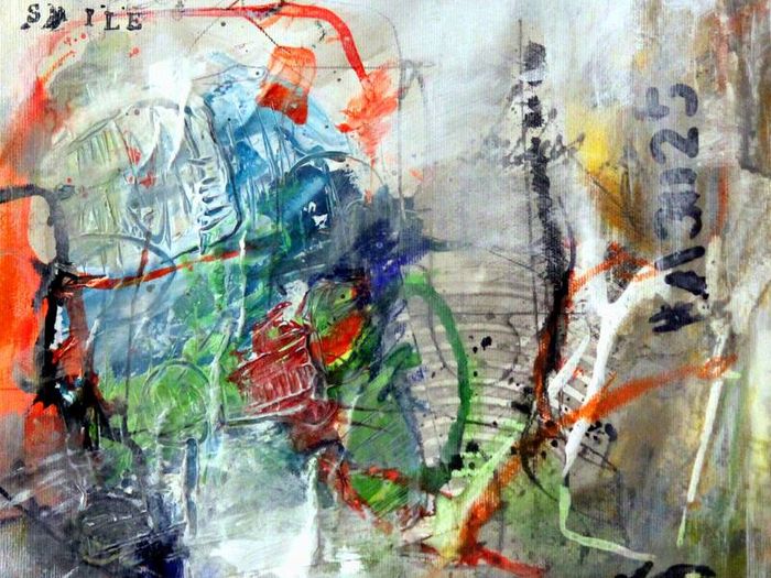 ArtH2O Abstract art Quadriptych
