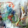 ArtH2O Abstract art Quadriptych Image 2