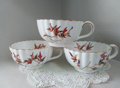 Three Copeland Spode China Cups