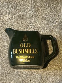 Old Bushmills Whiskey water jug