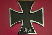 Metal iron cross  1813.