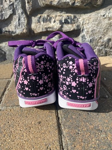Black & Purple Heelys
