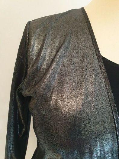 Saloos Ladies Black Sparkly Top New With Tags Size M