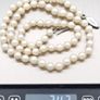 Vintage Cultured Pearls Silver Necklace Image 10