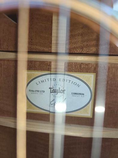 Taylor 514ce Ltd Edition FM (Flamed Mahagony)