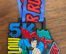 Wicklow 5K Super Run - Superman Finishers Medal