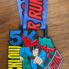 Wicklow 5K Super Run - Superman Finishers Medal