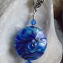 Handmade glass pendant, Jewellery, Pendant, Gift Image 4
