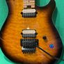 2002 Peavey EVH Wolfgang Special EXP Quilted Amber  Rare Image 6