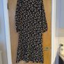 Primark Sustainable  Viscose Black Dress With A Small  Flower Pattern.Size 18.  B.N.W.T. Image 7