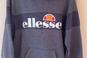 ELLESSE  hoodie sweater. Grey &amp; Charcoal. Size small adult / labelled age 13/14 . Great Quality &amp; In very good condition. Weighty 50% cotton