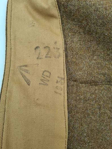 Price Drop - British Army Great War Pattern Jacket. Postwar dates.